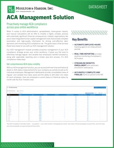 M&H-ACA Management Solution-cover