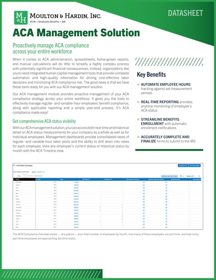 M&H-ACA Management Solution-cover