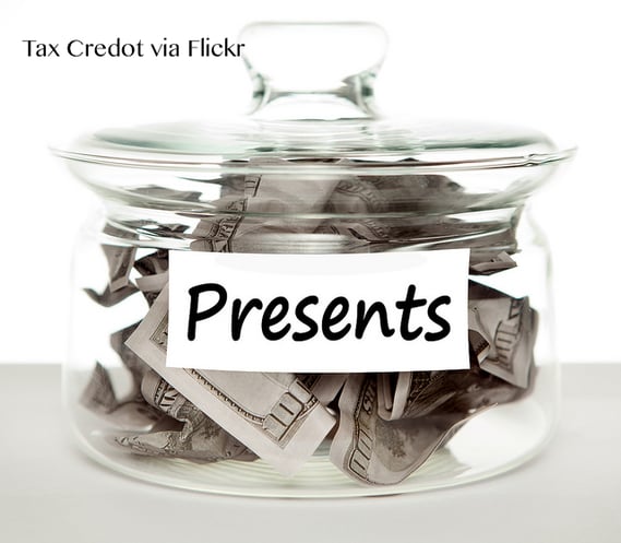 A piggy bank filled with $100 bills